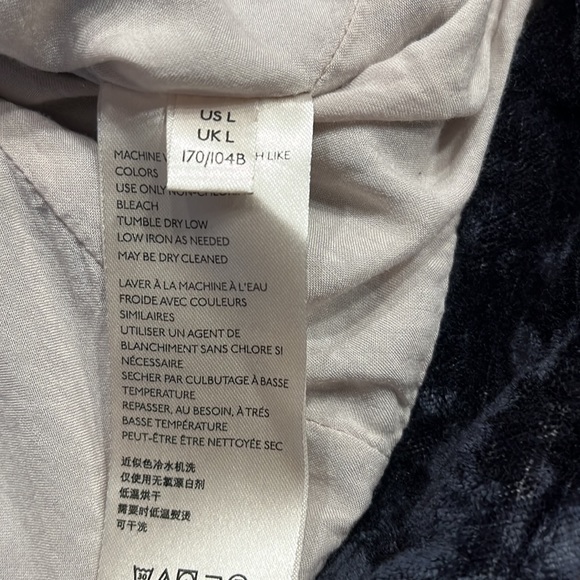 ❤️SOLD❤️We The Free Indigo Coloured Plush Jacket - Picture 7 of 9